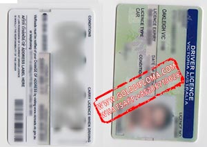 Fake AUS Driving License
