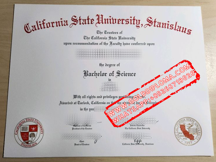 California State University Stanislaus Fake Degree