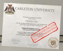 Fake Carleton University diploma