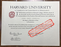 Harvard University Fake Degree