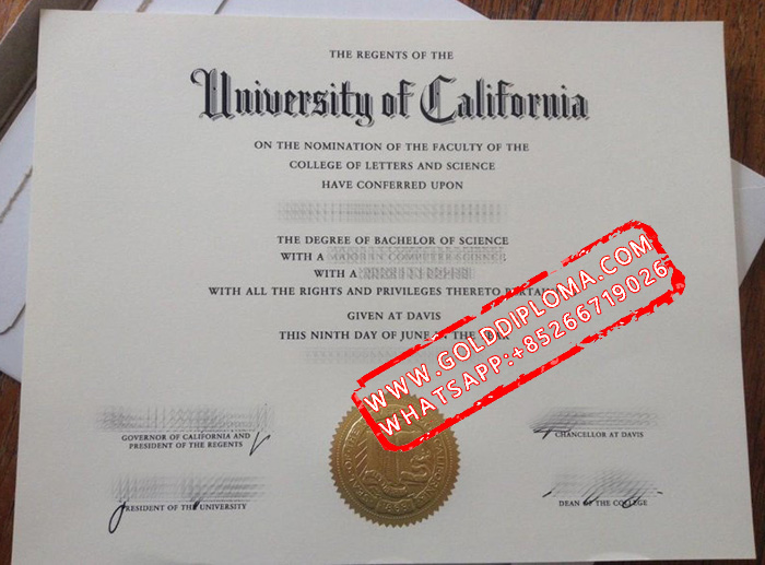 University of California Davis (UCD) fake degree