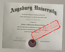 Augsburg University MBA fake degree