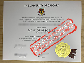 University of Calgary fake diploma